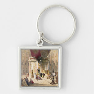 Shrine of the Holy Sepulchre, April 10th 1839, pla Keychain