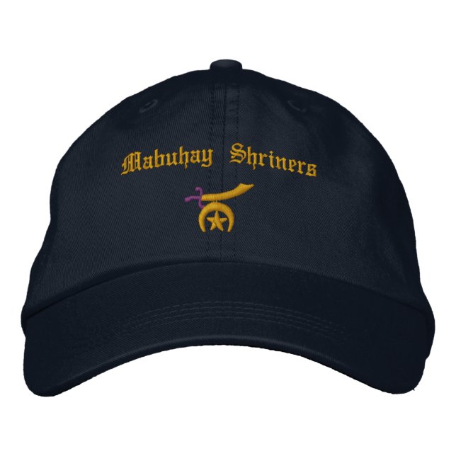 Shriner Embroidered Hat (Front)