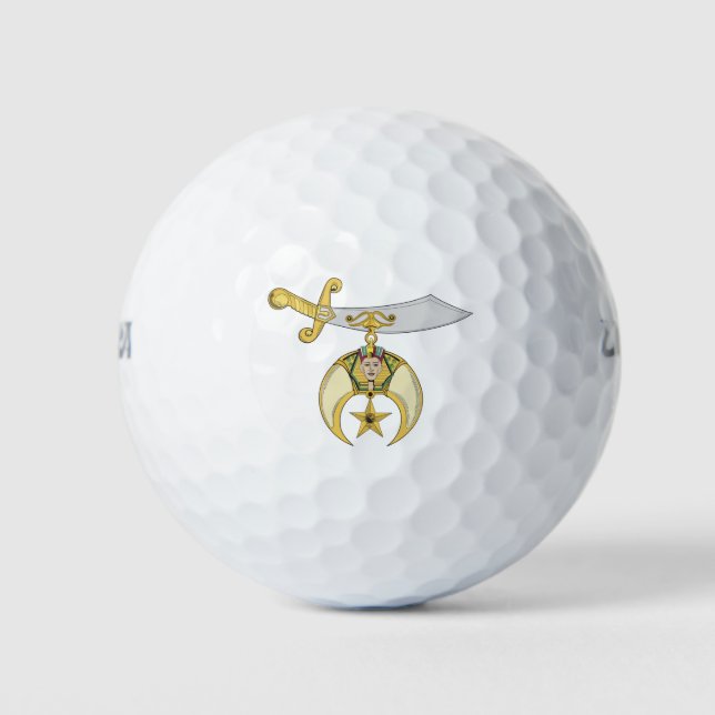 Shriner Golf Balls (Front)