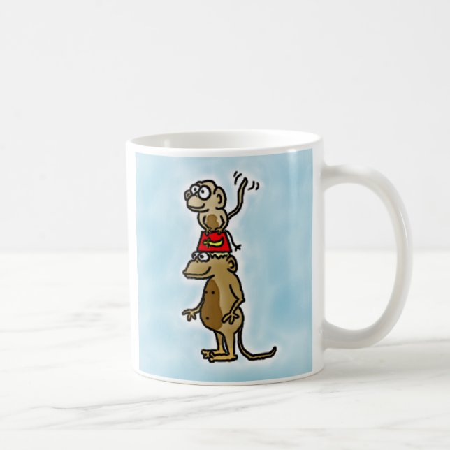Shriner Monkey Mug (Right)