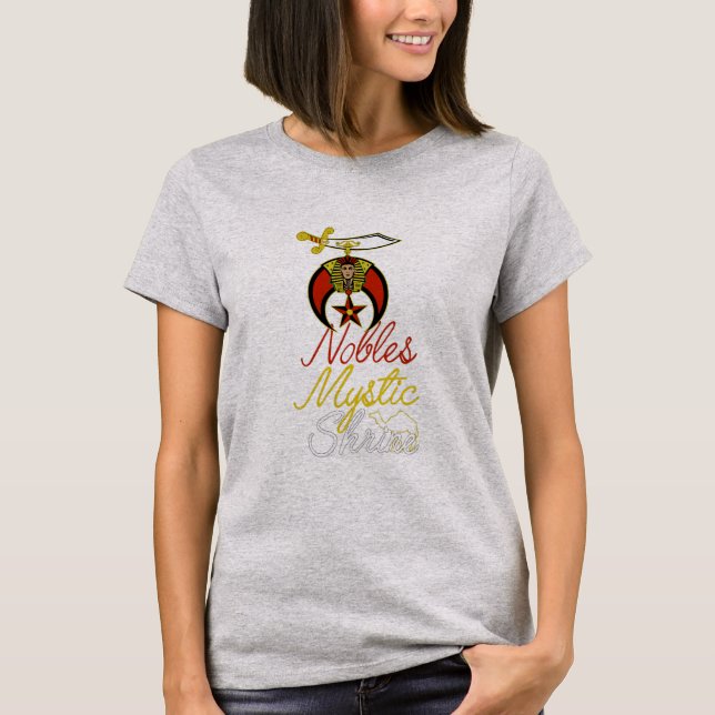 Shriner Nobles Mystic Shrine PHA Shriners T-Shirt (Front)