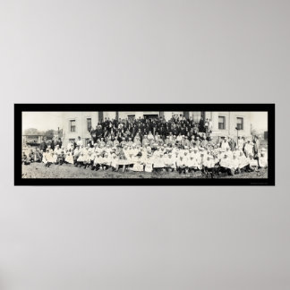 Shriners Ceremonial Photo 1920 Poster