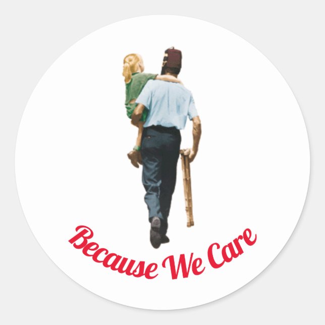 Shriners Edition Classic Round Sticker (Front)