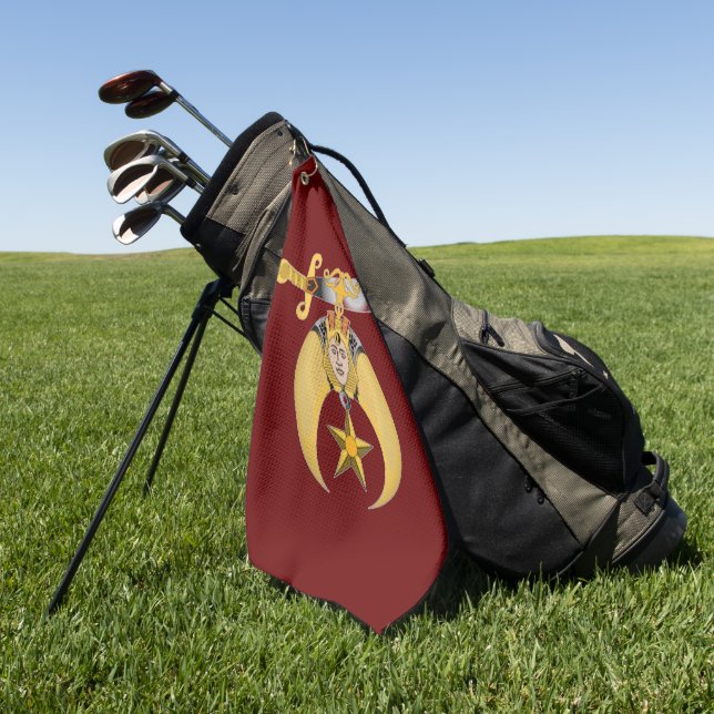 Shriners Golf Towel (Green)