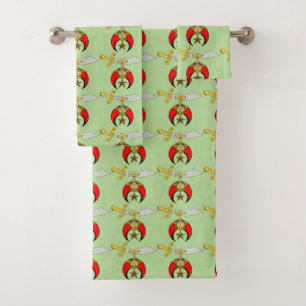 Shriner's Man Cave Bath Towel Set
