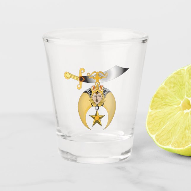 Shriners Shot Glass (Front)