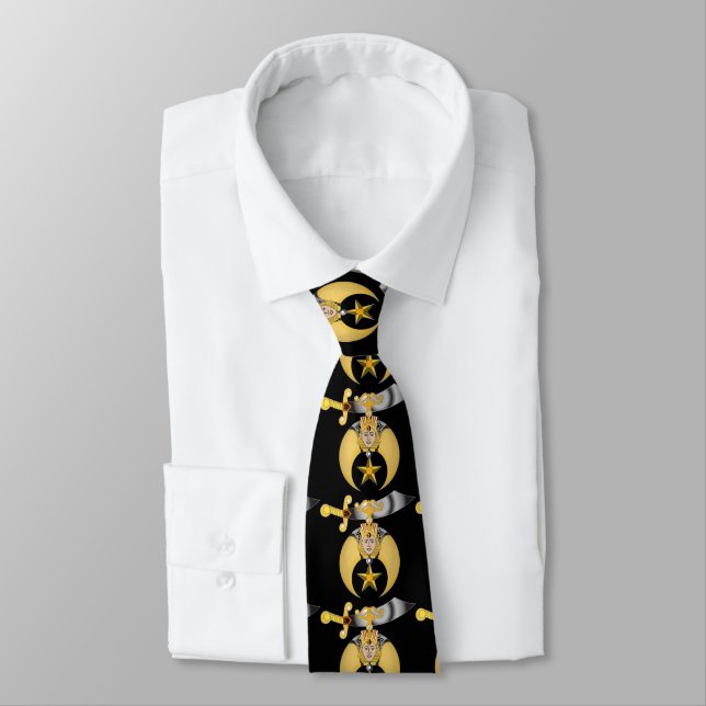 Shriners Tie (Tied)