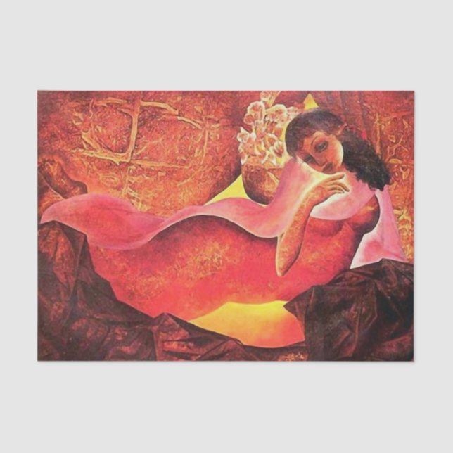 Shringaar by Amrita Sher-Gil Tissue Paper (Front)