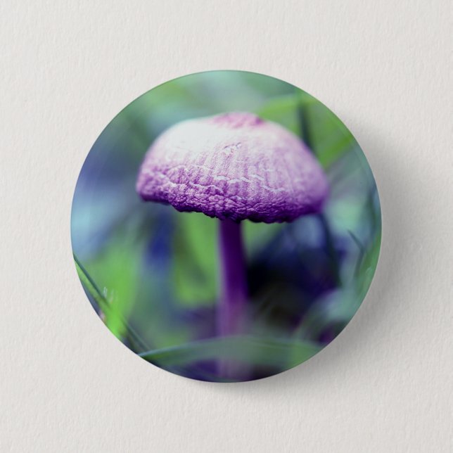 Shroom 2 Inch Round Button (Front)