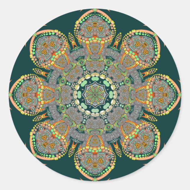 Shroom Circle Sticker (Front)