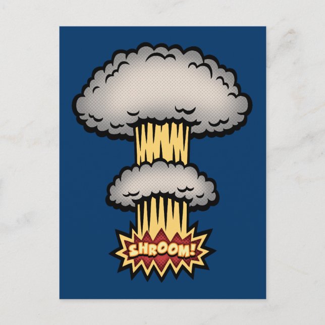 SHROOM! -colour Postcard (Front)