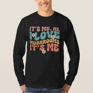 Shroom Women Cottagecore Love Mushrooms T-Shirt