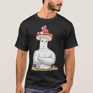 Shroomjack Mushroom Wojak. T-Shirt