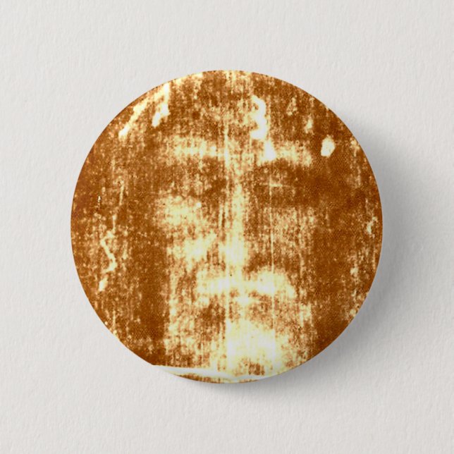 SHROUD of TURIN 2 Inch Round Button (Front)