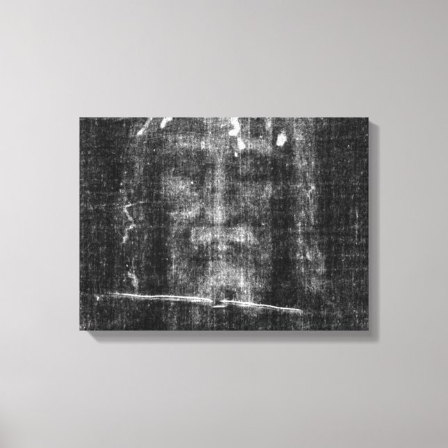 Shroud Of Turin Canvas Print (Front)