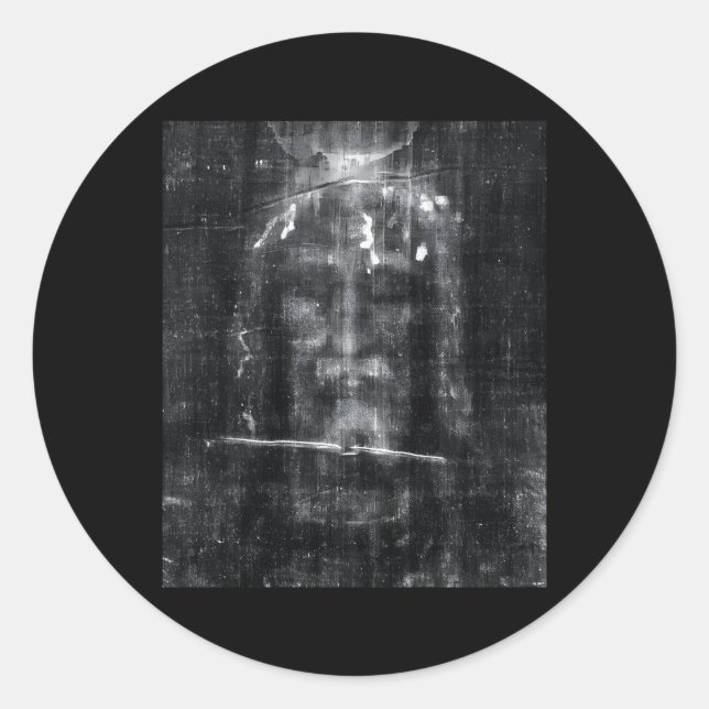 Shroud Of Turin Classic Round Sticker (Front)