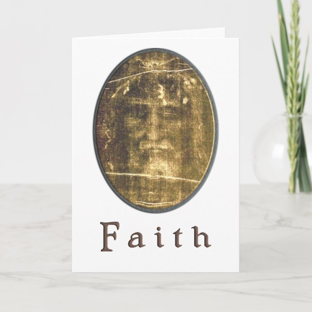 Shroud of Turin gifts Holiday Card (Front)