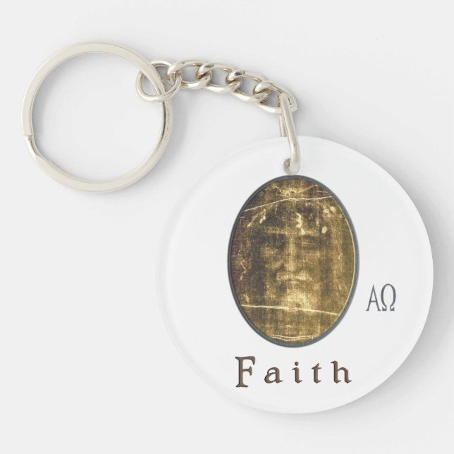 Shroud of Turin Keychain (Front)
