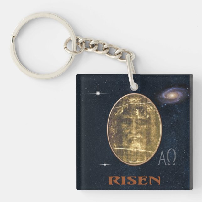 Shroud of Turin Keychain (Front)