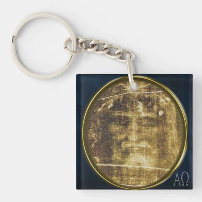 Shroud of Turin Keychain (Front)