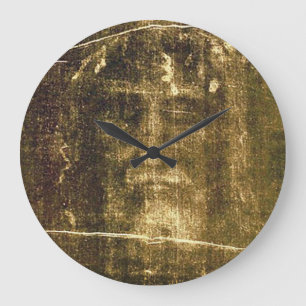 Shroud of Turin Large Clock