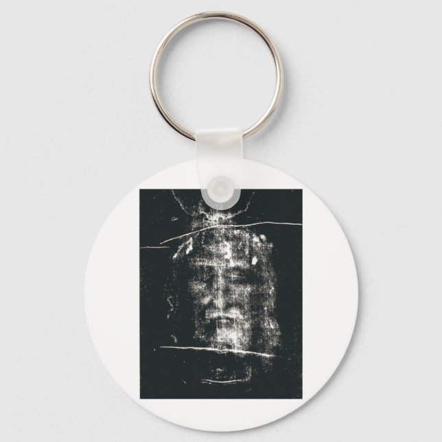Shroud Of Turin, Negative Keychain (Front)