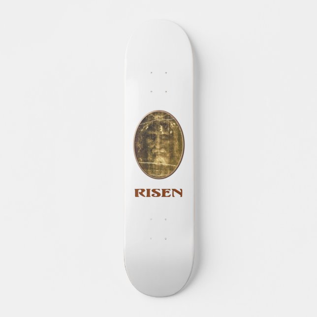 Shroud of turin products skateboard (Front)