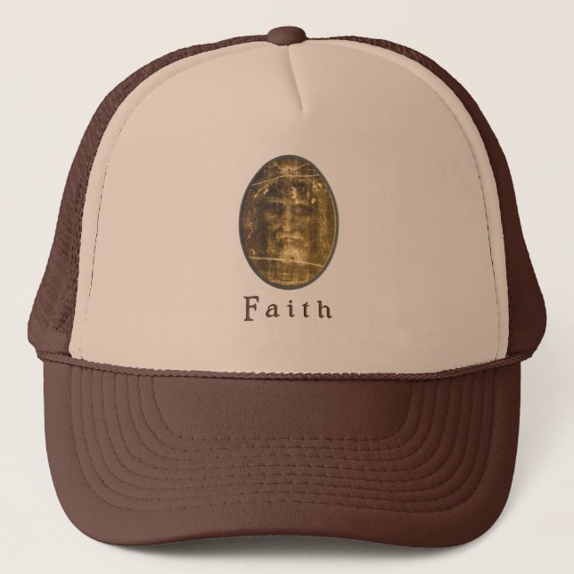 Shroud of Turin trucker hat (Front)