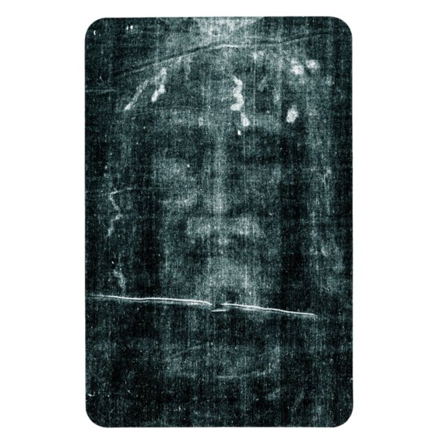 Shroud of Turin (Turin Shroud) Jesus Christ Face Magnet (Vertical)