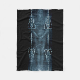 Shroud of Turin (Turin Shroud) Jesus Christ Fleece Blanket