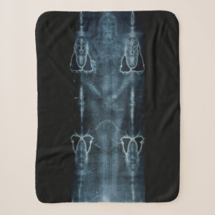Shroud of Turin (Turin Shroud) Jesus Christ Sherpa Blanket