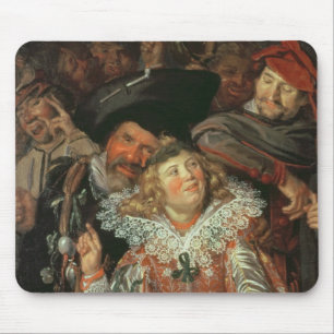 Shrovetide Revellers (The Merry Company) c.1615 (o Mouse Pad