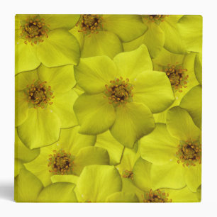 Shrubby Cinquefoil Seamless Pattern Binder