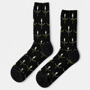 Shruggie Stickman Socks