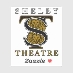 SHS Theatre Custom-Cut Vinyl Sticker