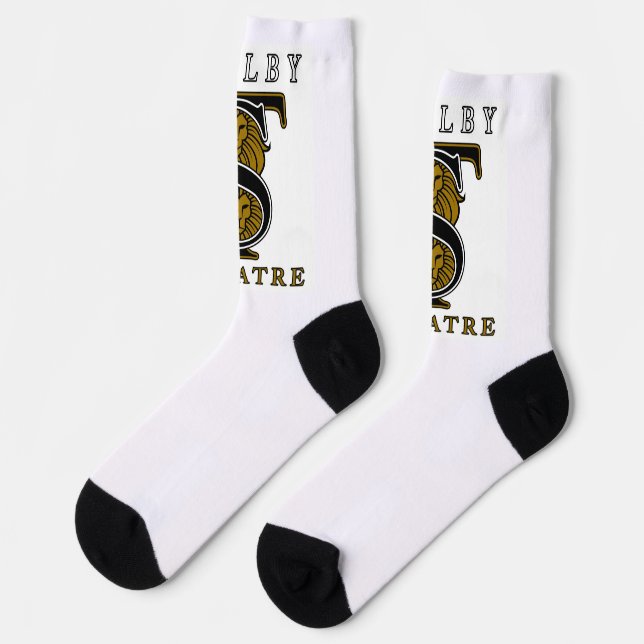 SHS TheatreSimple Logo Socks (Left)