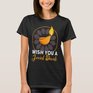 Shubh Deepalawi Wish You A Jovial Diwali 3 T-Shirt