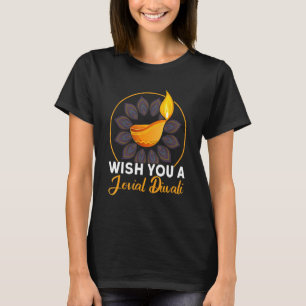 Shubh Deepalawi Wish You A Jovial Diwali 3 T-Shirt