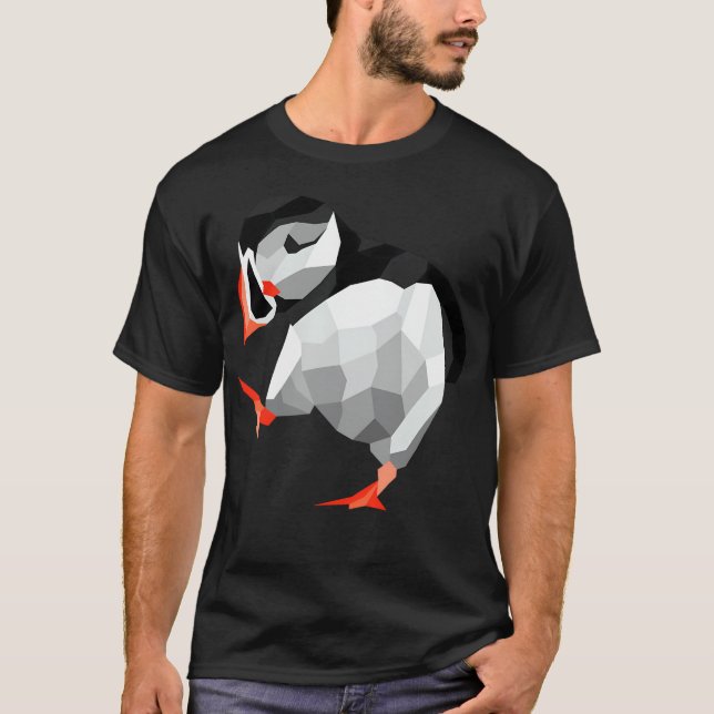 Shubie Dancing Puffin T-Shirt (Front)