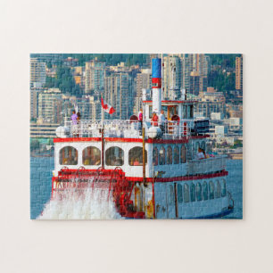 Shuffle Boat Vancouver. Jigsaw Puzzle