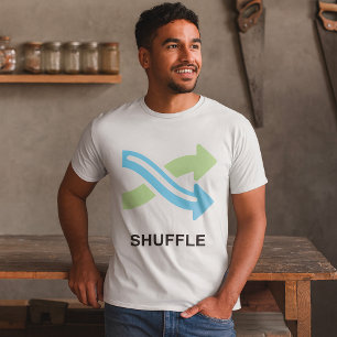 Shuffle Icon T-Shirt