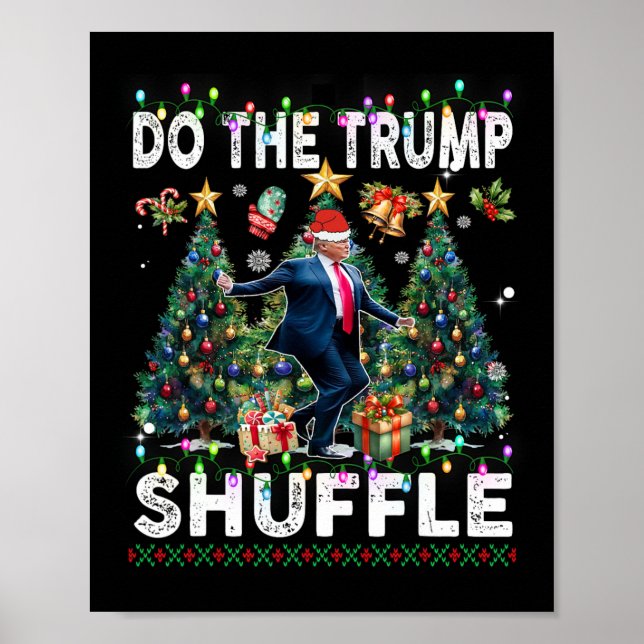 Shuffle Political Humour Dance Fun  Poster (Front)