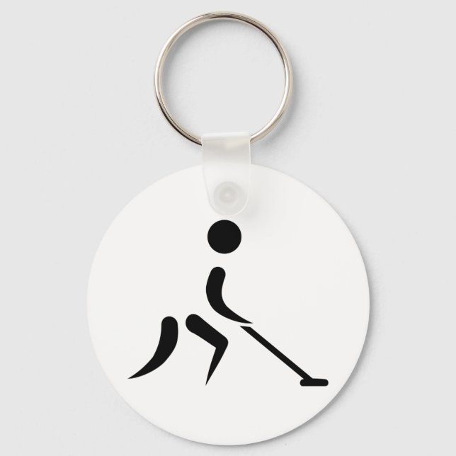 Shuffleboard Keychain (Front)