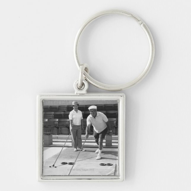 Shuffleboard Keychain (Front)