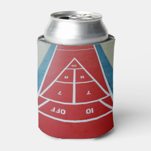 Shuffleboard on Board Can Cooler