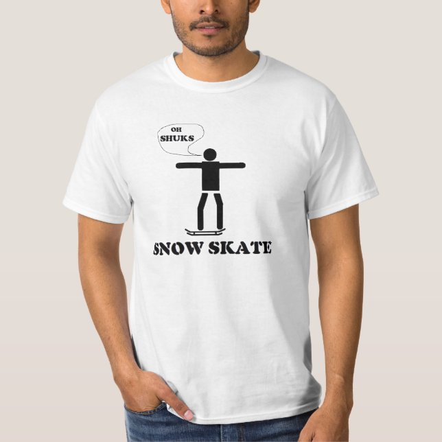 SHUKS SNOWSKATE TEE (Front)