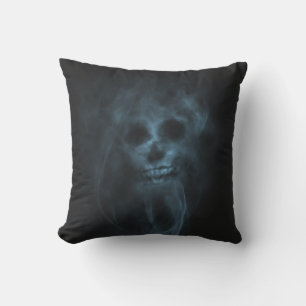 Shull In Smoke Throw Pillow