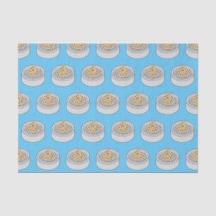 Shumai dim sum cartoon illustration tissue paper