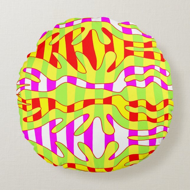 Shumr Round Pillow (Front)