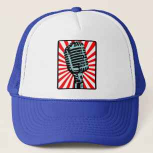 Shure 55S Vintage Microphone Trucker Hat